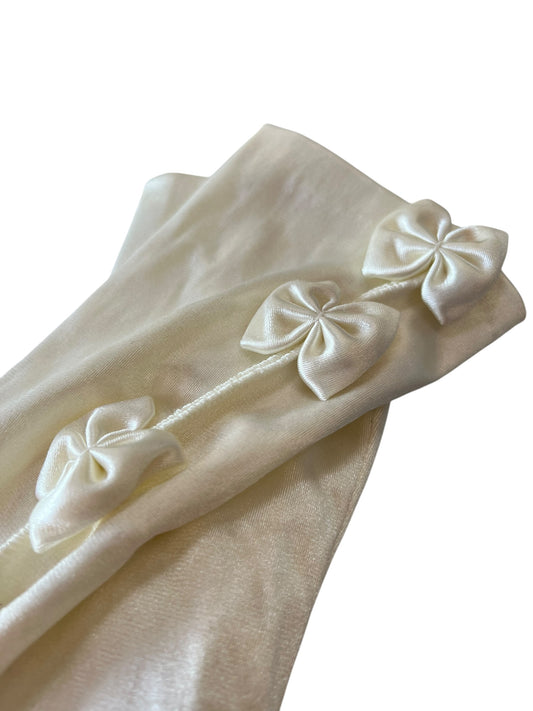 PEARL BOW GLOVES