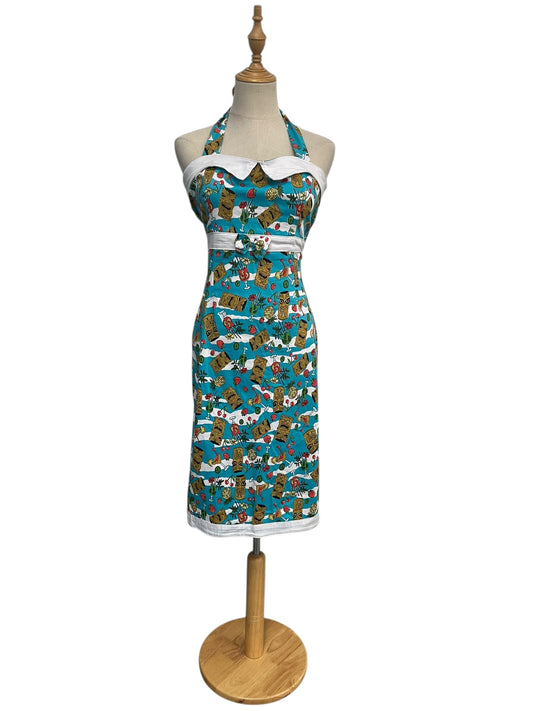 COLLECTIF TIKI PENCIL DRESS SZ 12