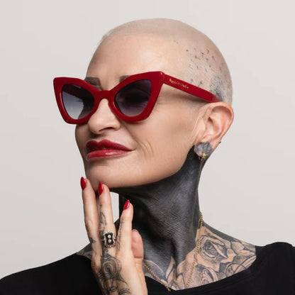 THE WOMB  RED SUNGLASSES