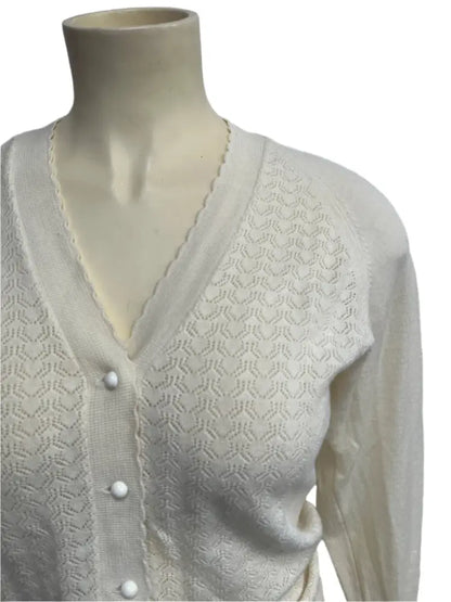AUBYN (NZ) WOOL CARDIGAN SZ 12