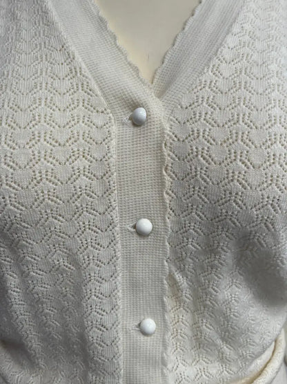 AUBYN (NZ) WOOL CARDIGAN SZ 12