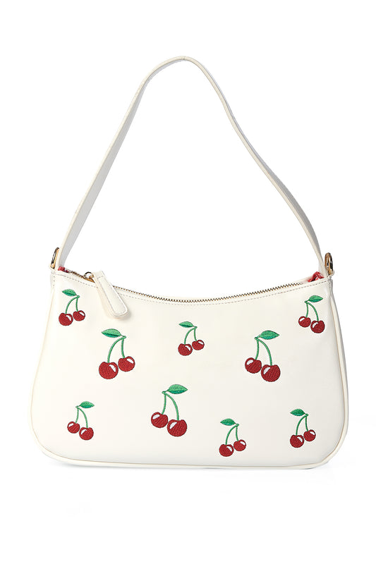 CREAM WILD CHERRY BAG