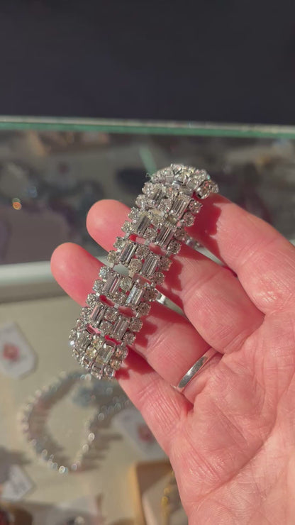 STATEMENT DIAMANTE BRACELET