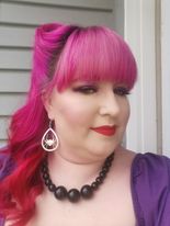 CHROME MIRROR SPIDER EARRINGS