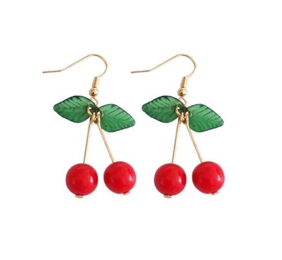 CHERRY  EARRINGS
