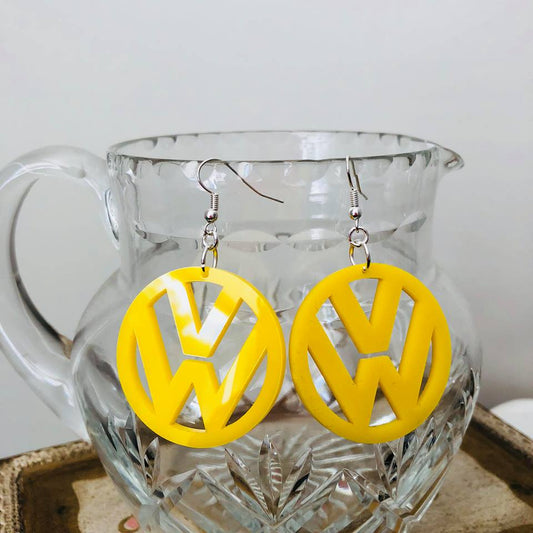 YELLOW VW EARRINGS