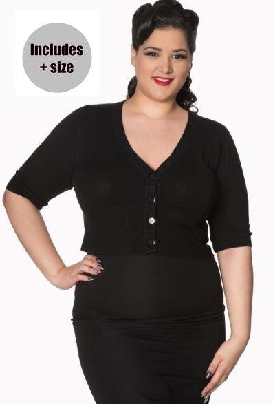 BLACK CARDIGAN