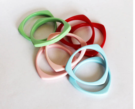 MIDI PINK ATOMIC MERMAID BANGLE