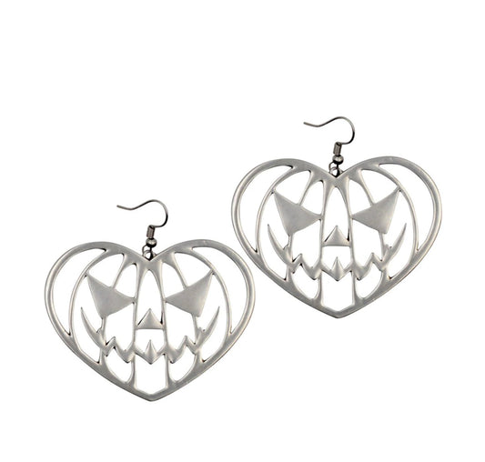 PUMPKIN HEART EARRINGS