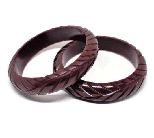 MIDI CREEPER CARVED BANGLE