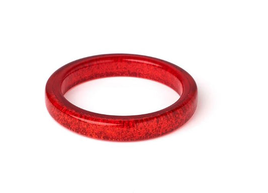RED GLITTER MIDI BANGLE